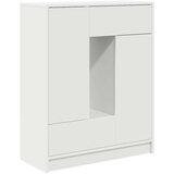 Komoda s predali in vrati, bela, 73x31x90 cm | Shoptok.si