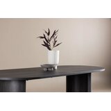 Vind Collection Vind pravokutni blagovaonski stol Grundsund 220 × 100 × 75 cm, crna | shoptok.hr