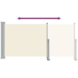  Uvlačiva bočna tenda za terasu 120 x 300 cm krem | shoptok.hr