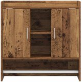  Polica na zidu Zidna montaža Staro drvo 80 x 36 x 80 cm | shoptok.hr