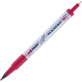 Marker za cd/dvd permanentni obojestranski 0,4-0,7mm twin pilot sca-tmcd-r rdeč Cijene