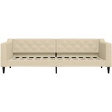 Dnevni krevet na razvlačenje s ladicama krem 80x200 cm tkanina | shoptok.hr