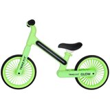 Trike Fix Glow dječji balans bicikl s LED rasvjetom, neonsko zeleni Slike