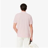 Lacoste SHORT SLEEVED RIBBED COLLAR Ružičasta | shoptok.hr