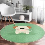 Mila Home Zelena otroška preproga ø 80 cm Comfort – | Shoptok.si