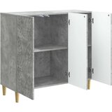  Kreveta Betonska siva 89 x 34,5 x 80 cm Konstruirano drvo | shoptok.hr