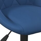  Blagovaonska stolica plava baršunasta | shoptok.hr