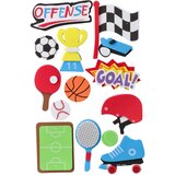 Junior Crafty shapes, kraft dekoracija, stiker, sport, miks | Eponuda.com