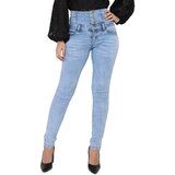 La Modeuse Jeans skinny 69662_P162152 Modra Cene