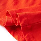  Dječja majica s dugim rukavima jarkonarančasta 104 | shoptok.hr