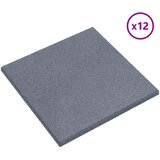  Ploče za zaštitu od padova 12 pcs Siva 50 x 50 cm Guma | shoptok.hr