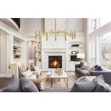 Toolight stropna svjetiljka sa staklenom kuglom APP1197-15CP gold | shoptok.hr