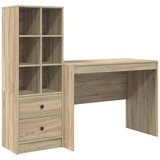 vidaXL Stol s pohranom Sonoma hrast Konstruirano drvo | shoptok.hr