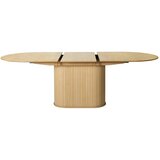 Unique Furniture Raztegljiva jedilna miza z dodatno ploščo v hrastovem dekorju 95x180 cm Nola – | Shoptok.si