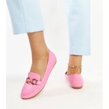 Gemre Dark pink loafers with a buckle Najla | shoptok.hr