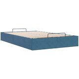 vidaXL Otomanski posteljni okvir brez vzmetnice moder 120x200 cm žamet Cene