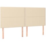  Krevet s oprugama i madracem krem 180x200 cm od tkanine | shoptok.hr