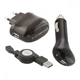 kućni punjač EZ116, AC/DC - USB/Micro USB, 1A punjac za mobilni telefon