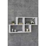 MID.YOU Stenski Regal Lusas, Bela | Shoptok.si