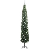 vidaXL Umestno božično drevo Zelena 300 cm PVC in Jeklo in Plastika | Shoptok.si