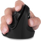 Connect IT CMO-2700-BK - Ergonomski bežični miš sa podesivim DPI 800/1200/1600, napajanje 1x AA, crne boje | Eponuda.com