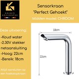Kranig Kraanwerk catering senzorska pipa | brez dotika | popolnoma okoten | wc soba, (21731910) Cene