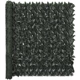 vidaXL Balkonsko platno s temno zelenim listjem 500x150 cm Cene
