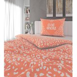 Esposa POSTELJNINA 140/200 cm saten barve korale | Shoptok.si