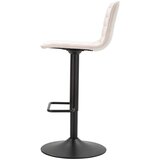 Mauro Ferretti Bijela/crna barska stolica podesive visine (visine sjedala 61 cm) Malia – | shoptok.hr