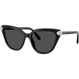 Swarovski SK6039 100187 ONE SIZE (56) Črna/Siva Cene