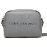 Calvin Klein Jeans Ročna torba Sculpted Camera Bag18 Mono K60K612220 Modra