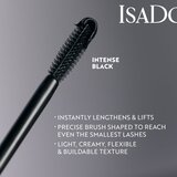 IsaDora 10 Sec High Impact Lenght & Lift maskara za podaljšanje in ločevanje trepalnic odtenek 02 Intense Black 9 ml | Shoptok.si