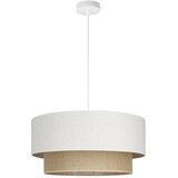  Visilica na sajli NATIA 1xE27/60W/230V, prečnik 45 cm, bela/braon | Eponuda.com