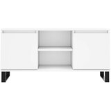 TV ormarić bijeli 104 x 35 x 50 cm od konstruiranog drva | shoptok.hr