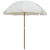  Vrtni suncobran s čeličnim stupom 240 cm boja pijeska | Eponuda.com
