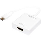 Logilink USB 3.1 Adapter [1x USB 3.1 muški konektor AC - 1x Ženski konektor HDMI] Bijela Cijene