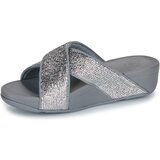 Fitflop LULU CRINKLED SHIMMER Srebrna | shoptok.hr