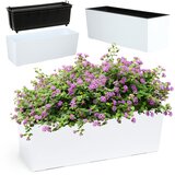 KADAX balkonski lonček za rože z vstavljivim stojalom za ograjo 19x56 cm, (5000352741) | Shoptok.si