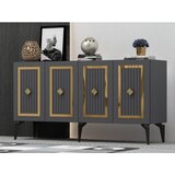 Hanah home komoda nora anthracite gold | ePonuda.com