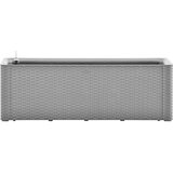 Povišena vrtna gredica sa samozalijevanjem siva 100x43x33 cm | Eponuda.ba