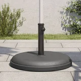 vidaXL Podstavek za senčnik velikost palice Ø32/35/38 mm 25 kg okrogel