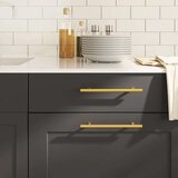  Ručke za ormarić 10 kom zlatne 160 mm od nehrđajućeg čelika | shoptok.hr