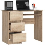 AKORD A-6 Računalniška Miza, Leva Izvedba, Hrast Sonoma, (5000333046) | Shoptok.si