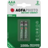 Agfaphoto polnilna baterija, AAA, 1.2 V, 950 mAh, blister 2 kos. - R2U Micro Cene