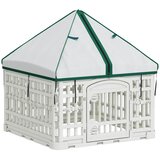 vidaXL 4-panelni ogradni igralište za pse s krovom 60 x 60 x 82 cm - S krovom 60 x 60 x 82 cm Cijene