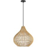  Immax 08257L - Visilica na sajli PELO 1xE27/40W/230V, prečnik 40 cm, ratan | Eponuda.com