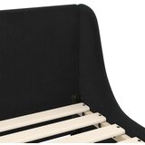  Posteljica za malčke z vzglavjem Črna 70 x 140 cm Žamet, (5000105093) | Shoptok.si
