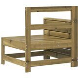 vidaXL Vrtni kavč 69x62x70,5 cm impregnirana trdna borovina | Shoptok.si