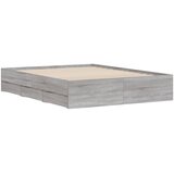 Okvir za krevet s ladicama boja hrasta 140x200 cm drveni | Eponuda.com