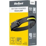 Rebel punjiva naglavna svjetiljka (5W COB + 3W LED) - traka za glavu | shoptok.hr